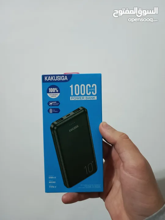 بور بانك kakusiga او (الازرق joyroom) سعته 10000ملي اقرا الوصف