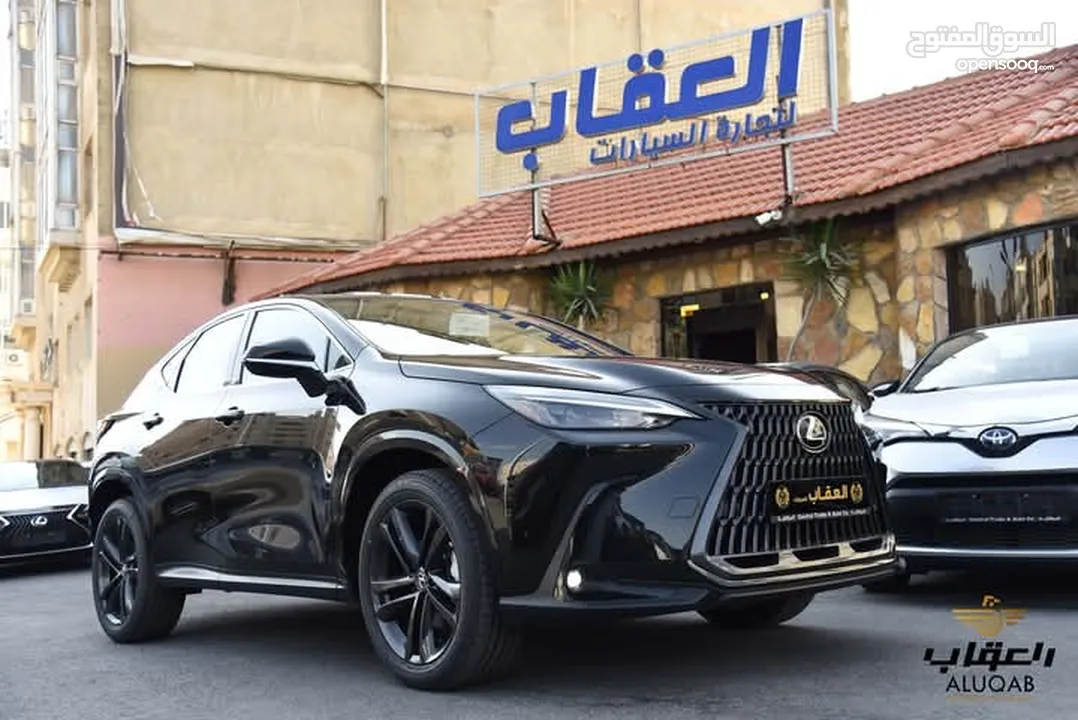 لكزس فاخرة NX 350 موديل 2024 كفالة الشركة عداد زيرو لون اسود مميز
