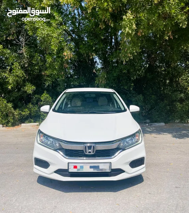 # HONDA CITY ( MODEL - 2019) WHITE COLOR SEDAN CAR 35 66 74 74