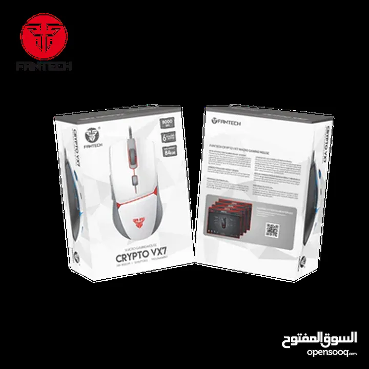 FANTECH CRYPTO VX7 SPACE EDITION MACRO GAMING MOUSE ماوس فانتيك