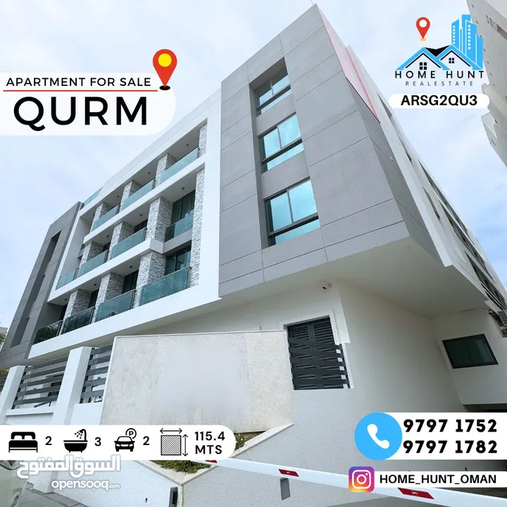QURM  BRAND NEW- MODERN 2BHK IN GOOD LOCALITY FOR SALE