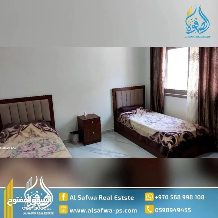 شقه مميزه مفروشه عين منجد للايجار للفترات الطويله
