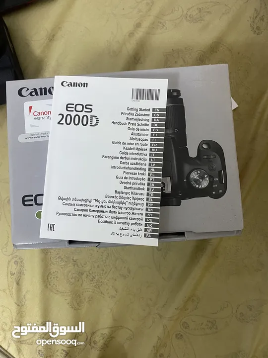 كمره كانون 2000D استعمال شخصي خفيف جدن