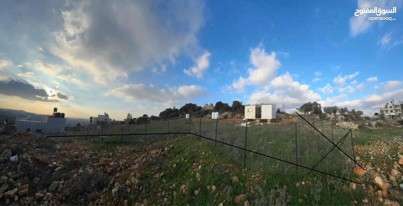 ارض للبيع 1300م ع الشارع الرئيسي لعطارة