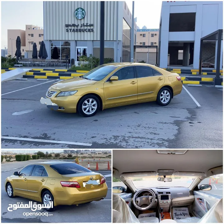 لبيع سياره تيوتا كامري GLX فل اوبشن بدون فتحه     موديل: 2007   وكالة البحرين بحالة ممتازة