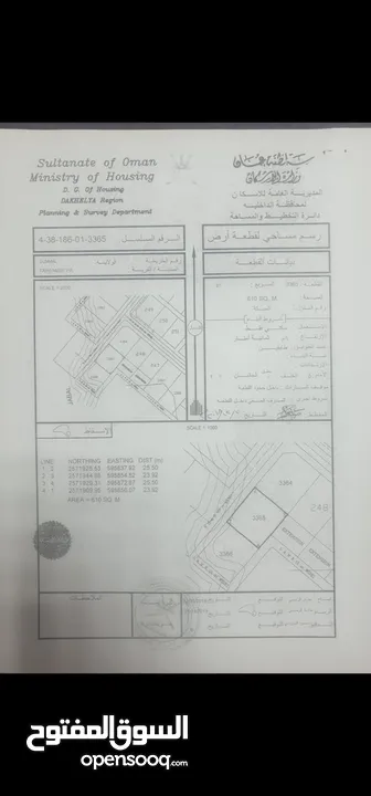 ارض للبيع طوي النص1 قريب مسجد الفلاح ثاني خط من الشارع القار