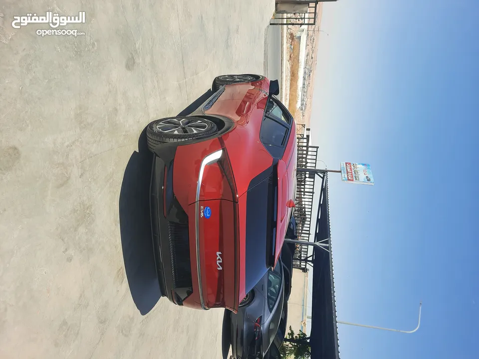 كيا EV6 موديل 2024 للعمومي فحص كامل فل الفل بحالة الوكاله