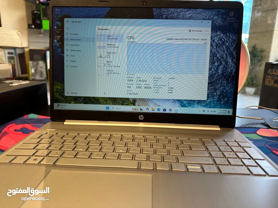 لابتوب اتش بي مستعمل HP LAPTOP 15s_fq0xxx