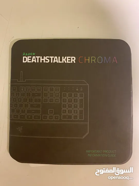 للبيع كيبورد ريزر مع ماوس ريزر مع ماوس باد ريزر  Razer death stalker