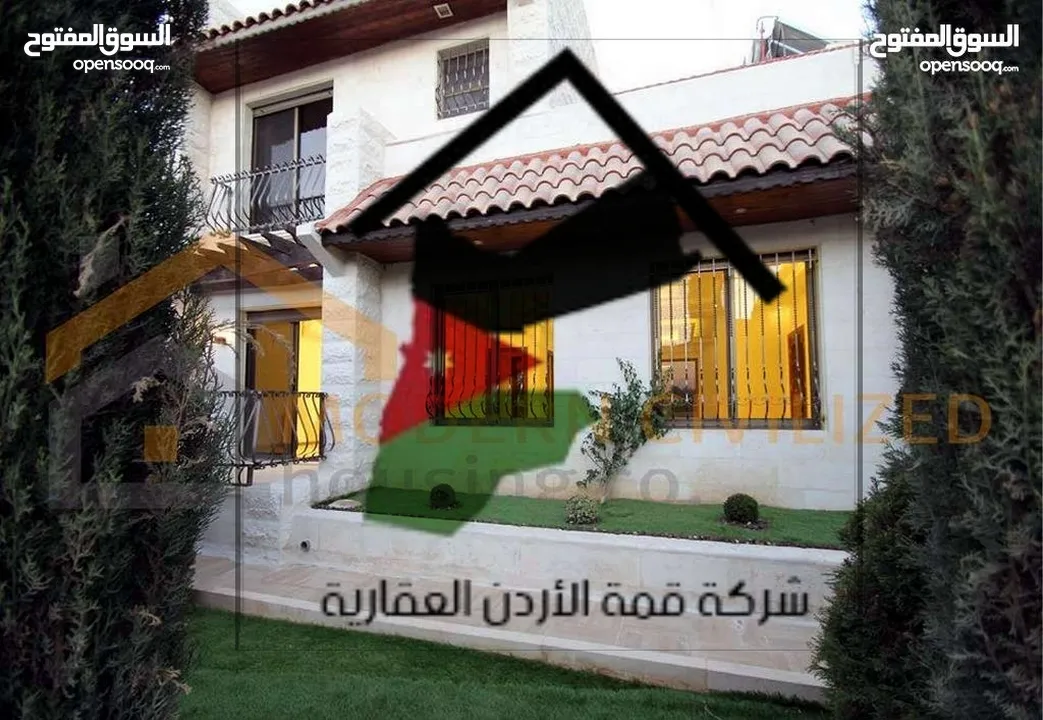 دابوق فيلا 680م في افخم واغلى موقع على اشاره النسر مقابل قصر زياد المناصير