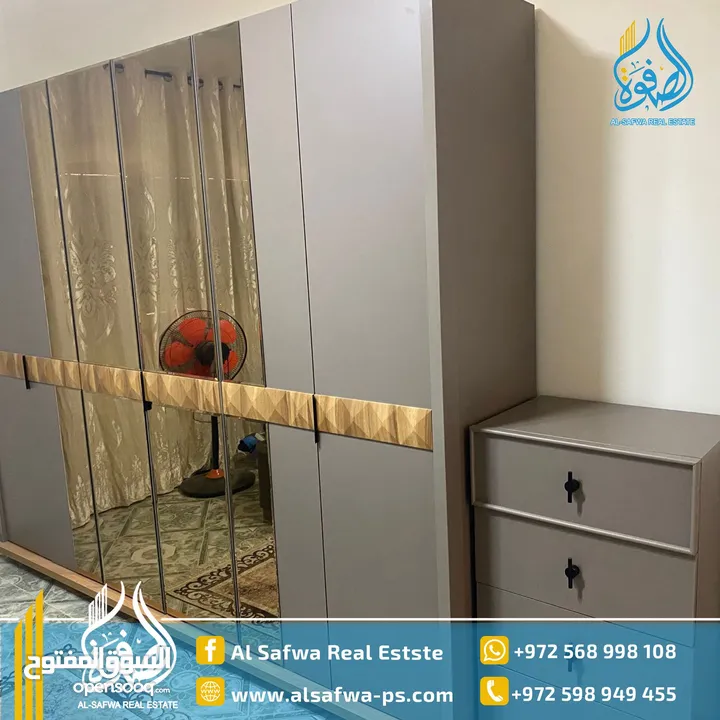 شقه مفروشه للايجار بتونيا قرب دوار المدارس