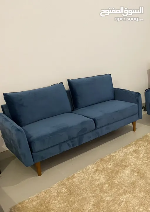 Two sofas barley used great price - pick up only from Dubai Aouth