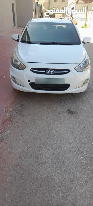 سيارة اكسنت 2015 افحص وين ما بدك وربنا يبارك لصاحب النصيب ان شاء الله   الدفع كااااااش 43 الف شيكل