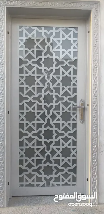 MAIN ENTRANCE DOOR. MAJLIS DOOR. OUT DOOR. RILING CAST ALUMINIUM