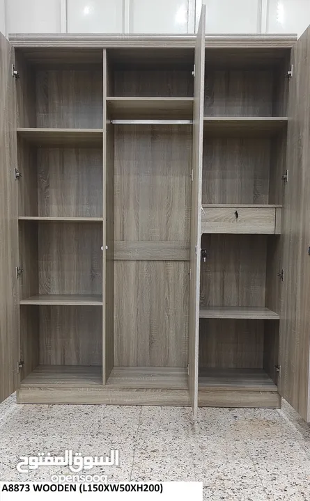 3 Door Cupboard With Shelves
