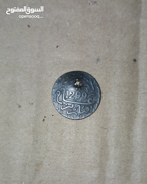 عملة نقدية قديمة جدا  تعود لسنة 1299
