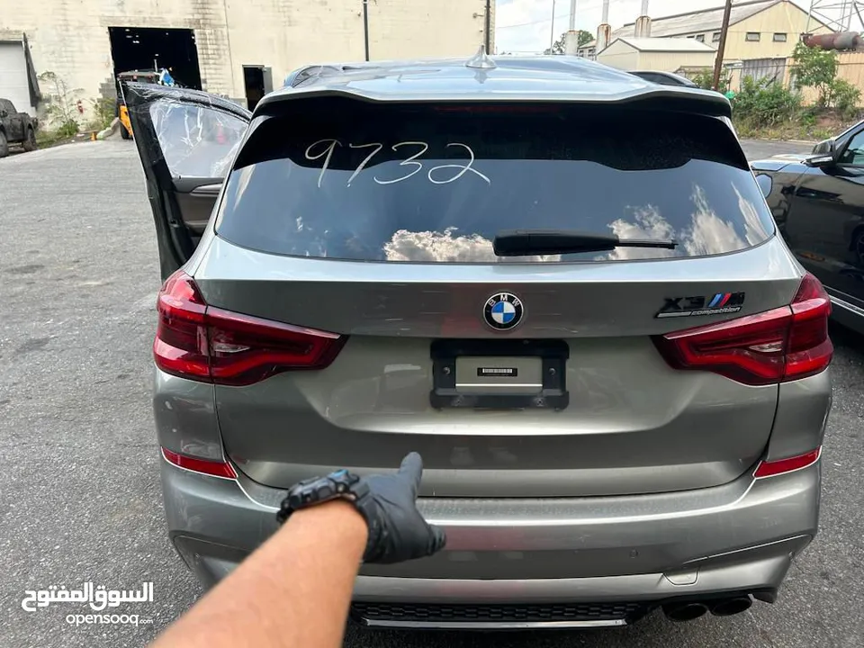 Bmw x3 m continuous موديل 2020 للبيع بالحادث