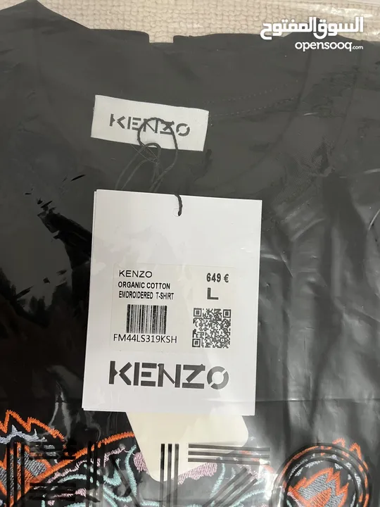 High Quality Kenzo Men's Shirt Black - XL