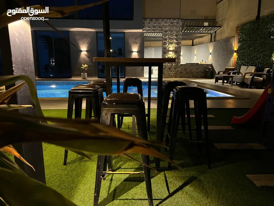 شاليه مميز في منطقة السويمة البحر الميت مع اجمل اطلالة على البحر