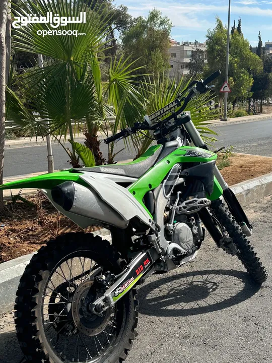 Kawasaki kx450f فل كرس حبه وحيده بل اردن