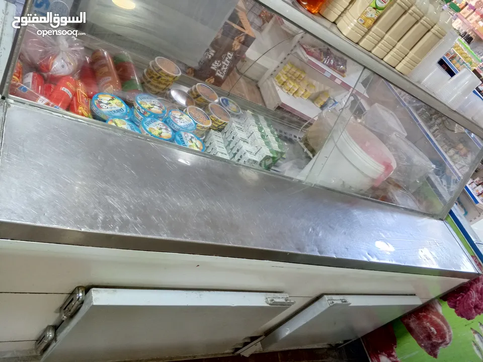 ثلاجه ديلي و فريزر عرض