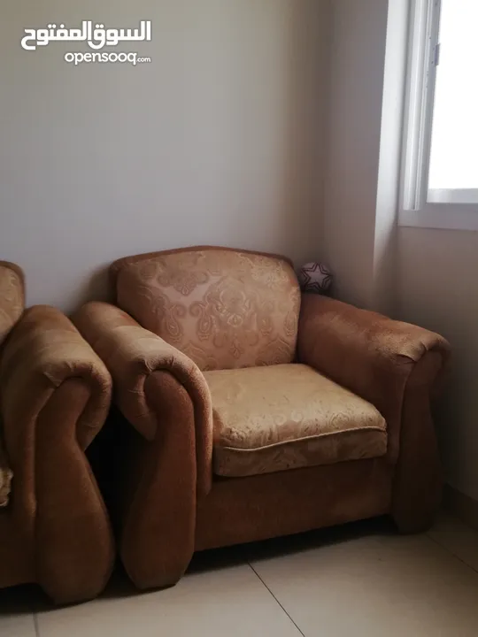 Double and single sofa