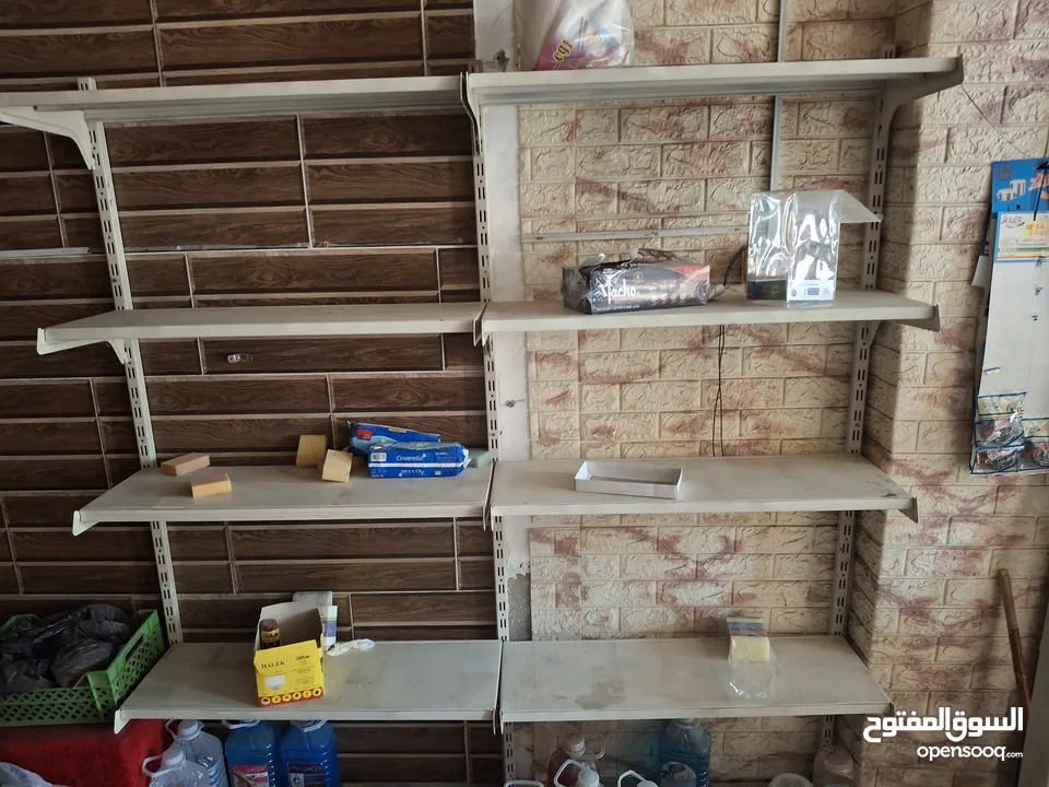 عِدة سوبر ماركت ديكورات جاهزه للبيع