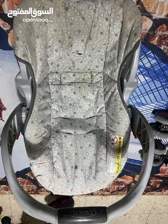 كوت وكار سيت للاطفال Graco