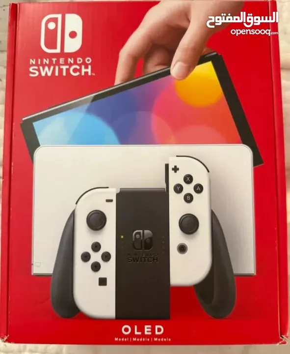 FOR SALE — NINTENDO SWITCH OLED VERSION ++CONTROLLER 64GB