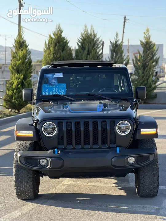 Jeeb rubicon hybrid جيب روبيكون هايبرد  فل اضافات  Plug in hybrid