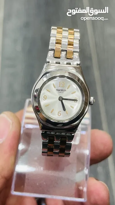 Swatch swiss  سواتش سويسري الساعة بحالة الوكالة استعمال خفيف بدون وكفالة