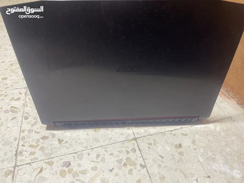 لاب توب acer NITRO windows 10 pro جديد نيفيدا GTX 1050 8 Ram مستعمل بحاله الجديد
