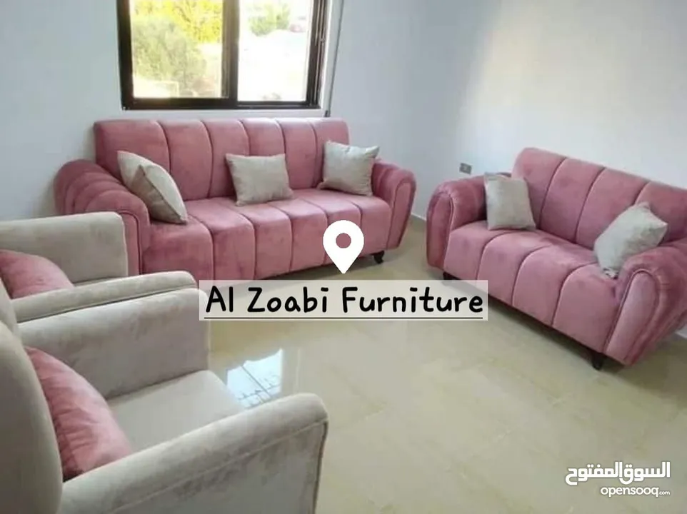 اطقم الكنب ثلاثيه ومجوزه ومفردتين