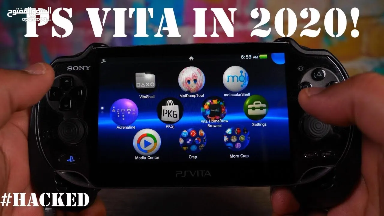 بلايستشن فيتا معدل مع متجر مفتوح PS VITA - فل العاب 3000 لعبة مع محاكيات