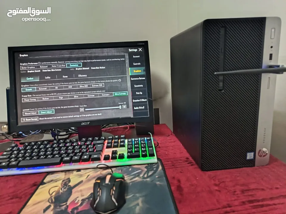 Core i5-7500 @3.40GHz Ram8G SSD 256G أقر الوصف