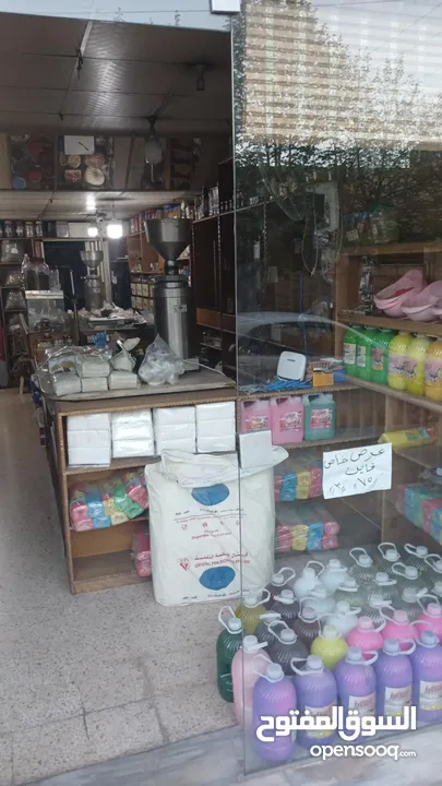 محل عطارة للبيع بداعي السفر -بسعر مغرٍ! *ملاحظة هامة: المحل و البضاعة كاملة ضمن الأعلان