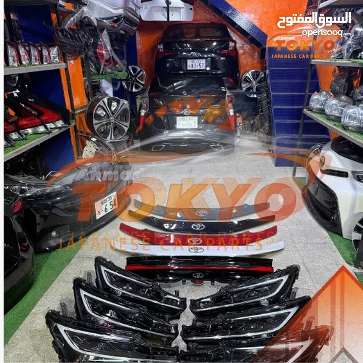 قطع مياكنيك والبودي وبطاريات الهايبرد ومحركات اصليه مستعمل يابانيه بحالة ممتازه تويوتا بريوس ونسيان