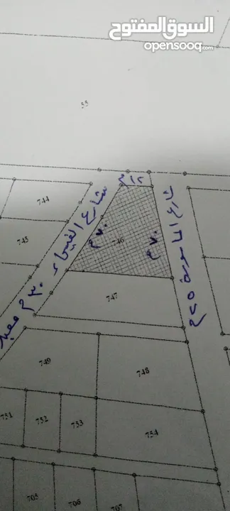 أرض بالهاشمية.. الفيحاء...المطار... واجهه 170متر ع شارع بسعر مغري قابل للبدل