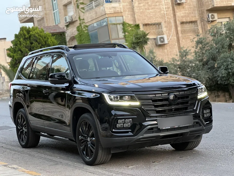 ام جي RX8 بلاك ايديشن موديل 2022 فُل اوبشن اعلى صنف وارد وصيانة الشركة مالك اول بحالة الوكالة للبيع