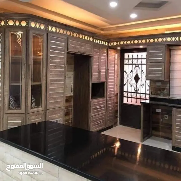 مطابخ المنيوم صلد / pvc