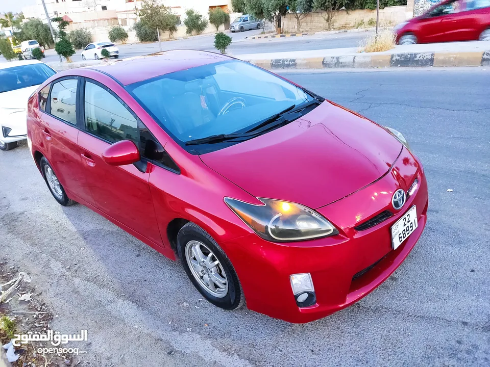 بريوس 2010 لون خمري