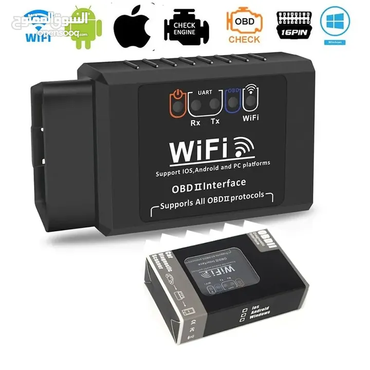 قارئ  اعطال السيارات بالوايفي OBD2 Scanner ELM327