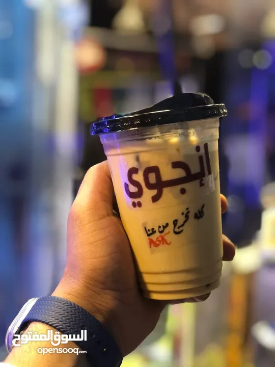 محل قهوة للبيع