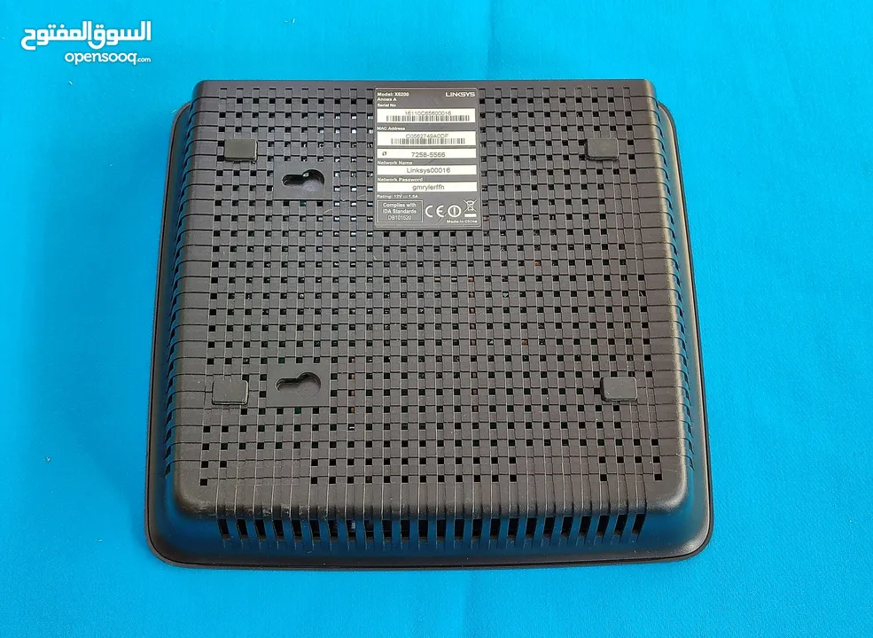 راوتر اعلى من السرعات العالية سيسكو بيشتغل مع اى شركة X6200 4 Port 750 Mbps 5GHz VDSL2 Modem