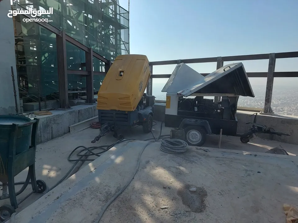كمبريسة حفر تأجير كمبرسات ابو عبدالله للحفريات حفر جورانجاصه جميع الاعماق كافه أعمال الحفريات