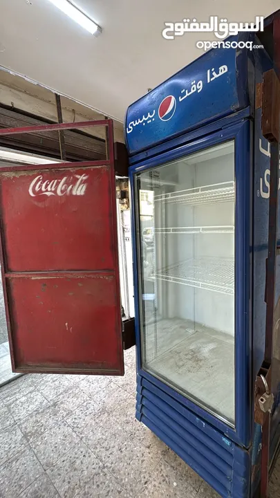 ثلاجة ببسي حجم كبير بحالة ممتازة