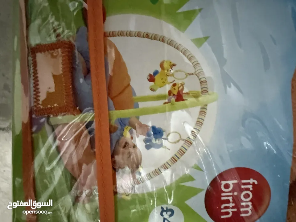 فرشة اطفال مع العاب