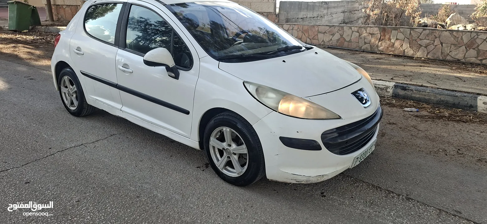 بيجو 207 مش 206موديل 2008-اتومتيك -ماتور 1600اصل برايفت فحص الف وسعر محرقة كاش نظيفة من الاخر