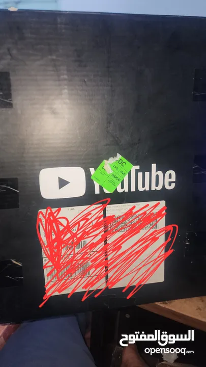 1 Million Subscribers YouTube Play Button