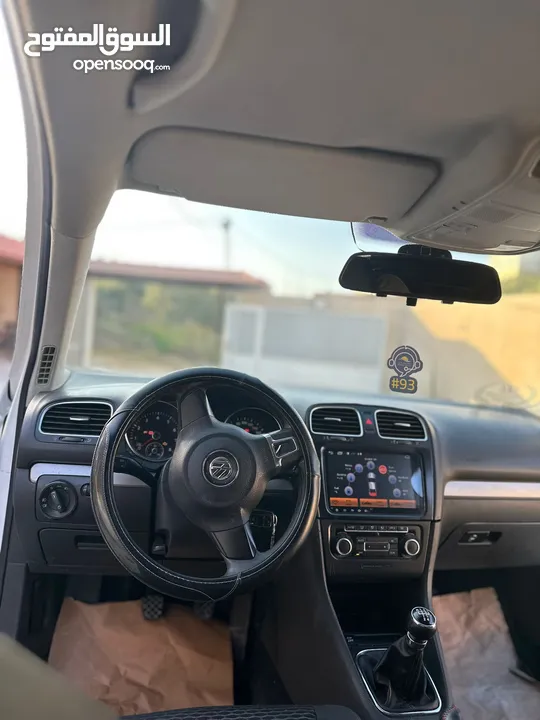 Golf Mk6 فحص نخب حتى بلاطات ساغ خاليه من الحوادث عداد قليل حبة مميزة التفاوض وارد والتقسيط وارد جني
